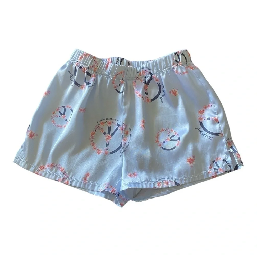 JUSTICE-GIRLS TWO PIECE PAJAMA SET-XS 5-6
